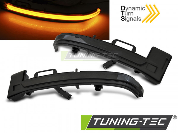 Upgrade LED Seitenblinker für Peugeot 308 ab 2013 Schwarz dynamisch